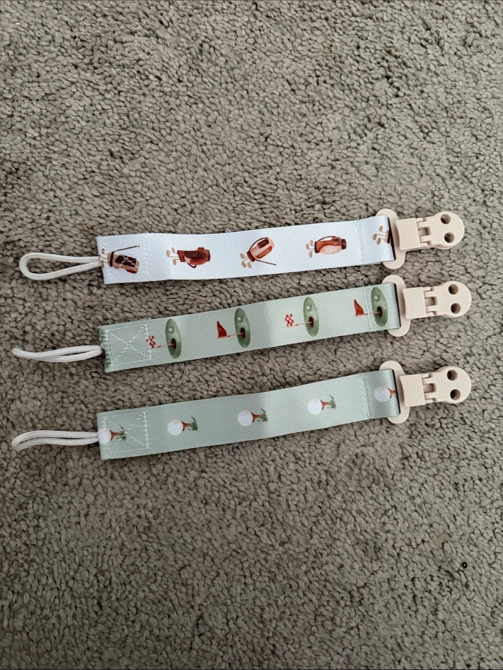 Golf Binky Clips